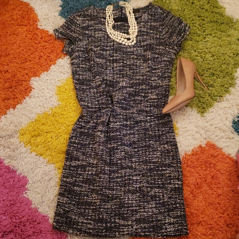 Banana Republic Textured Sheath Dress (w/ stretch)